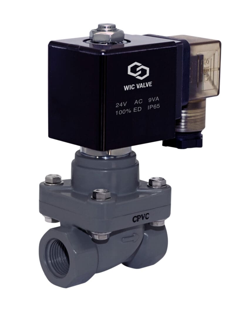 Anti Corrosion Electric Solenoid CPVC Valve