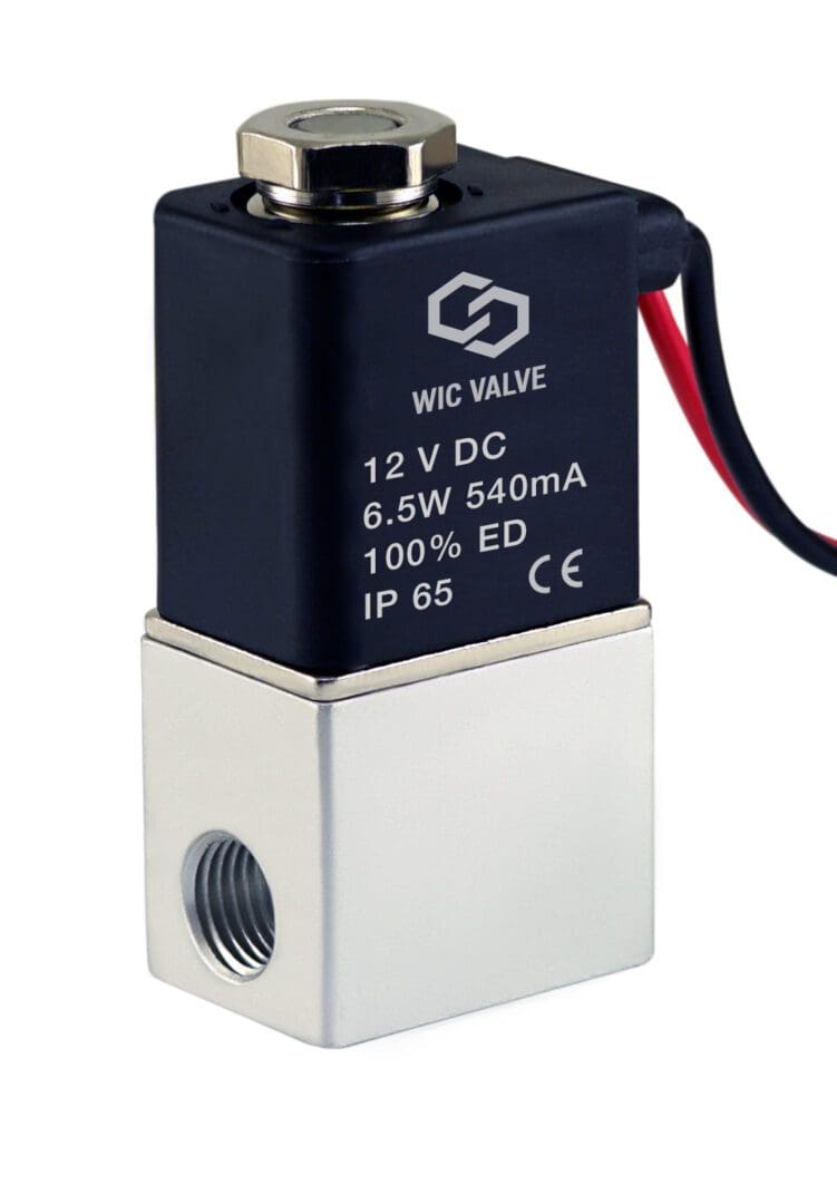 WIC Valve 1/8" Direct Acting Fast Response Electric Solenoid Valve