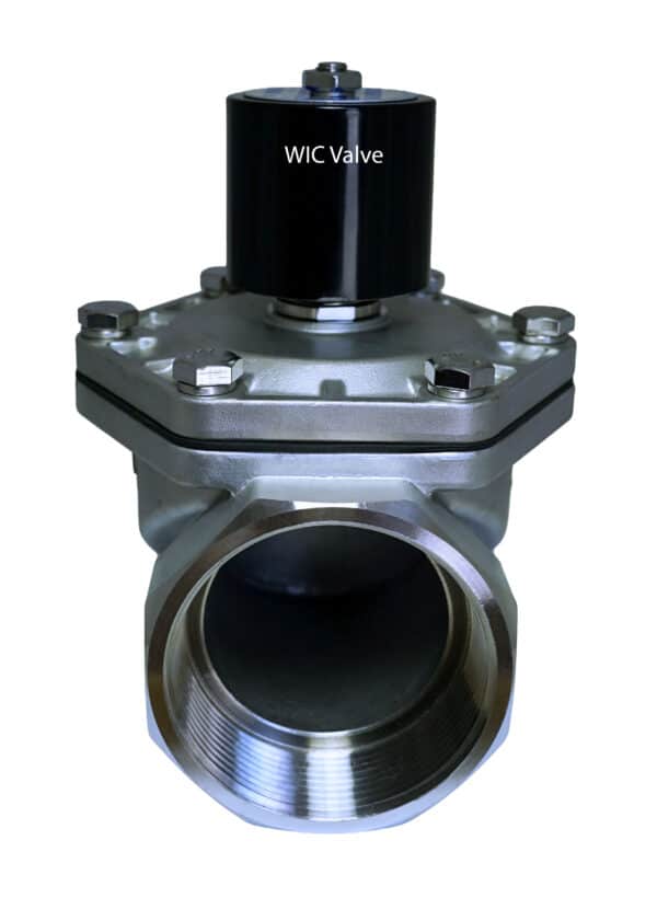 3″ Inch NPT Thread Stainless Zero Differential Electric Control - WIC Valve